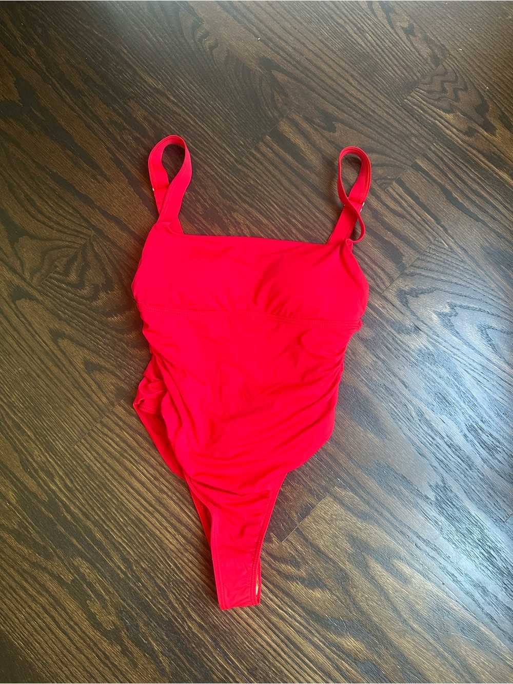 Red One-Piece Swimsuit